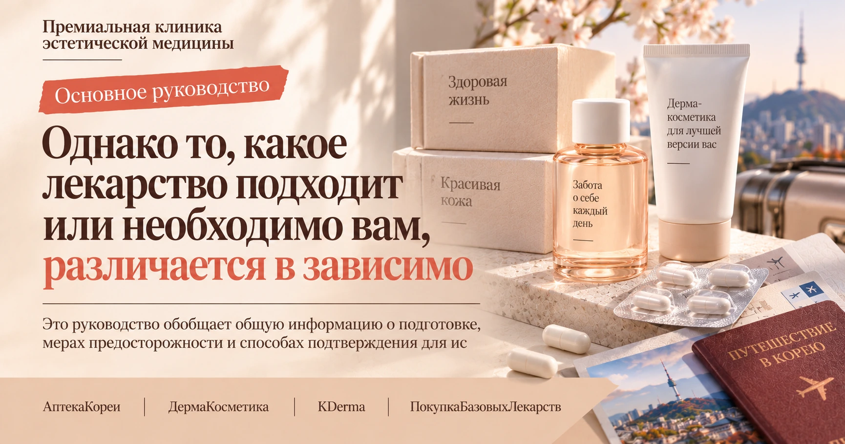 Руководство по покупкам в аптеке·K-Derma косметике —— Подготовка от базовых лекарств до дерма-косметики 3
