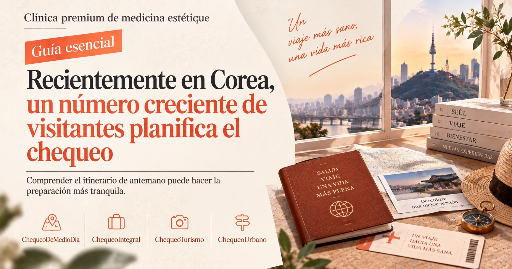 Ruta de Chequeo Médico Integral de Medio Día + Tour —— Preparar el Chequeo y el Viaje Juntos 3