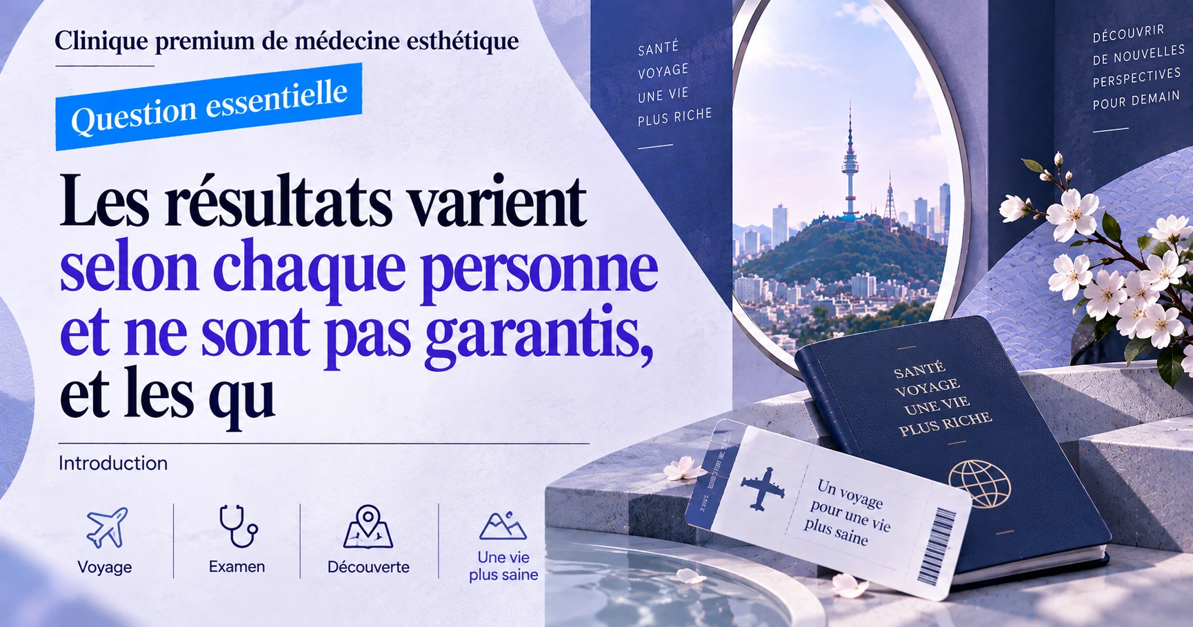 Parcours Bilan de Santé Complet d'une Demi-Journée + Tour —— Préparer le Bilan et le Voyage Ensemble 2