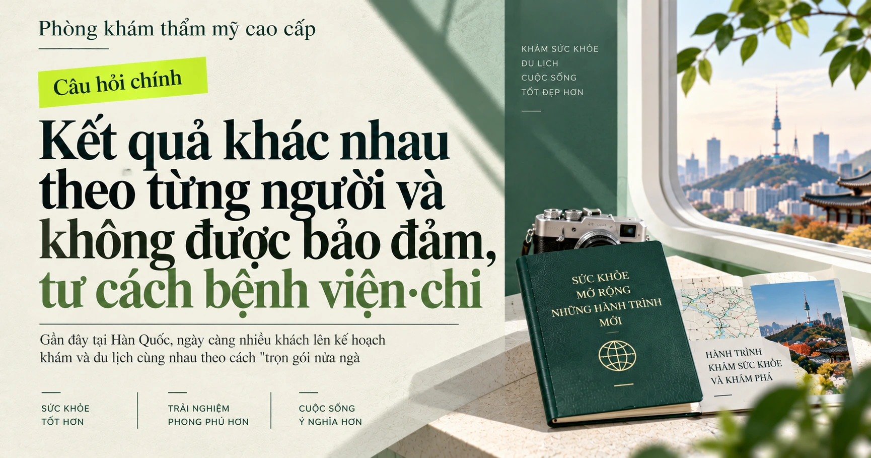 Lộ Trình Khám Sức Khỏe Trọn Gói Nửa Ngày + Tham Quan —— Chuẩn Bị Khám và Du Lịch Cùng Nhau 2