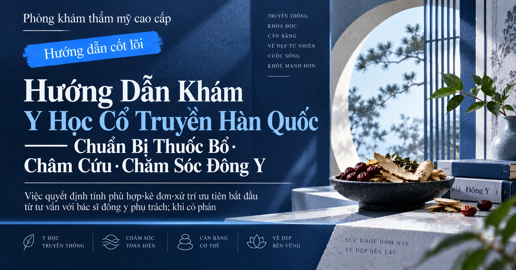 Hướng Dẫn Khám Y Học Cổ Truyền Hàn Quốc —— Chuẩn Bị Thuốc Bổ·Châm Cứu·Chăm Sóc Đông Y