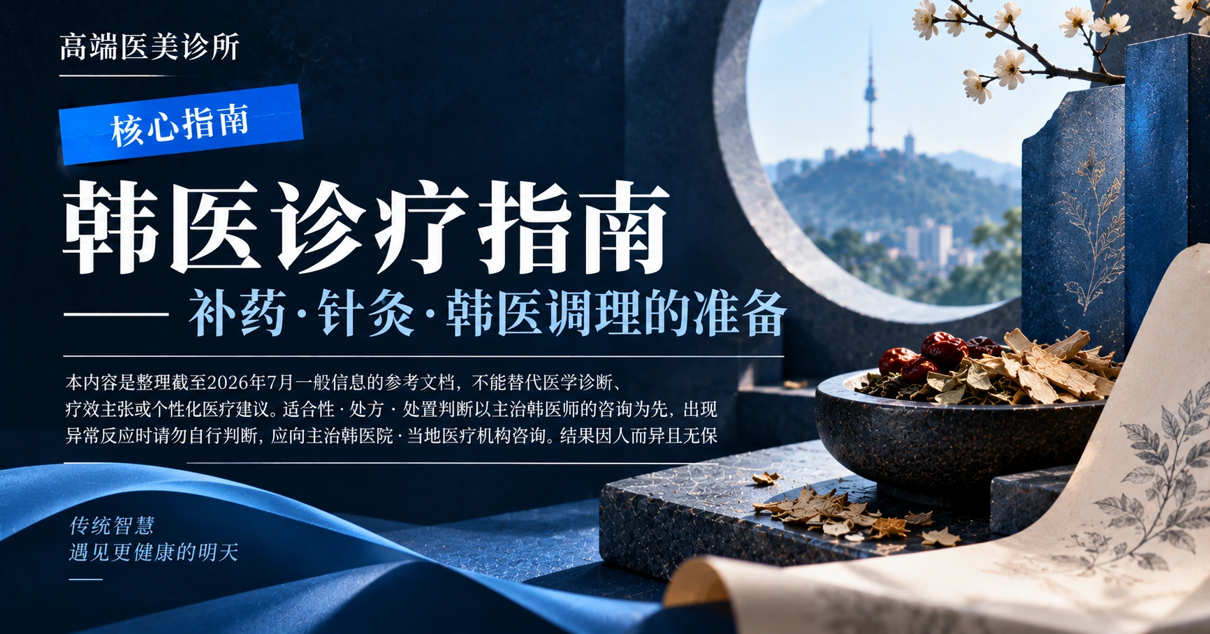 韩医诊疗指南 —— 补药·针灸·韩医调理的准备