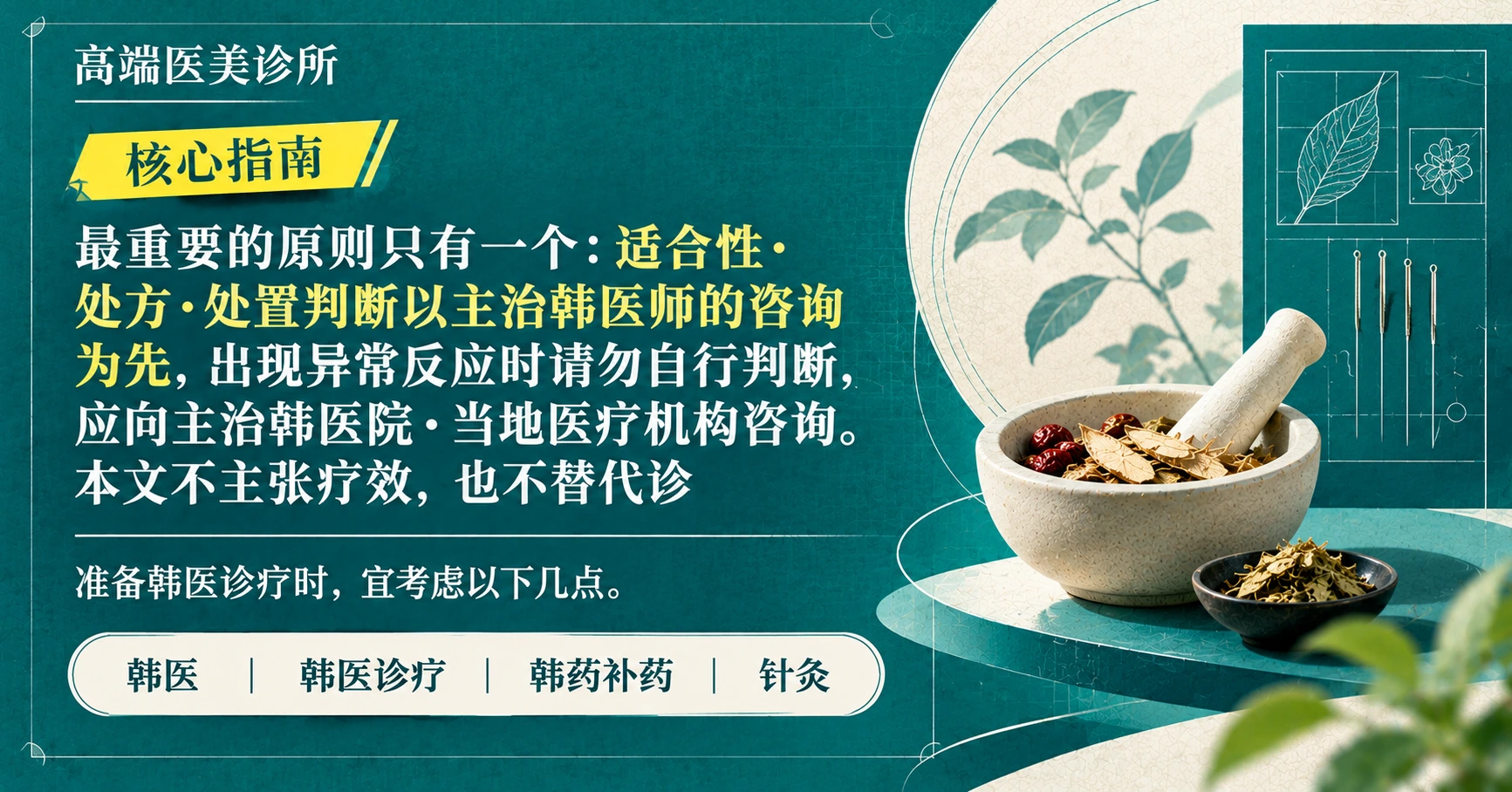 韩医诊疗指南 —— 补药·针灸·韩医调理的准备 3