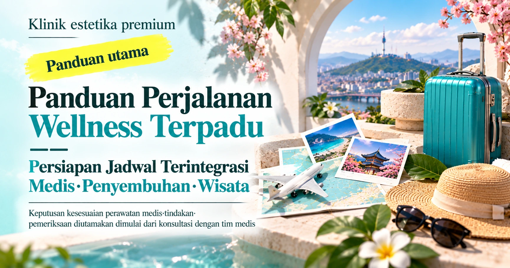 Panduan Perjalanan Wellness Terpadu —— Persiapan Jadwal Terintegrasi Medis·Penyembuhan·Wisata