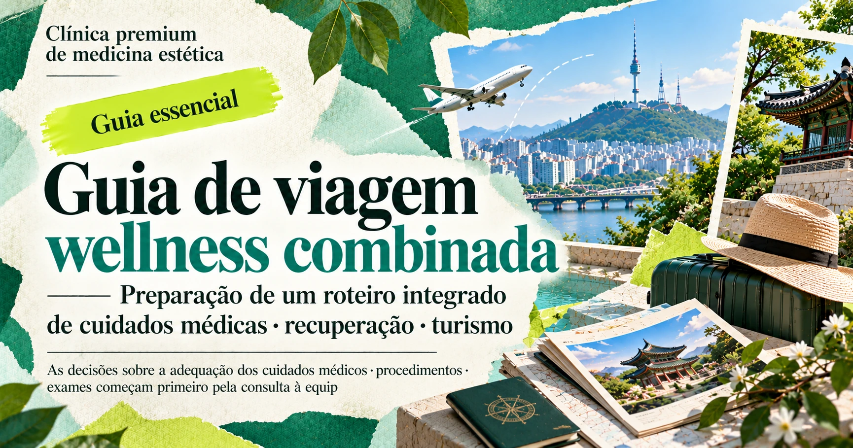 Guia de viagem wellness combinada —— Preparação de um roteiro integrado de cuidados médicos·recuperação·turismo