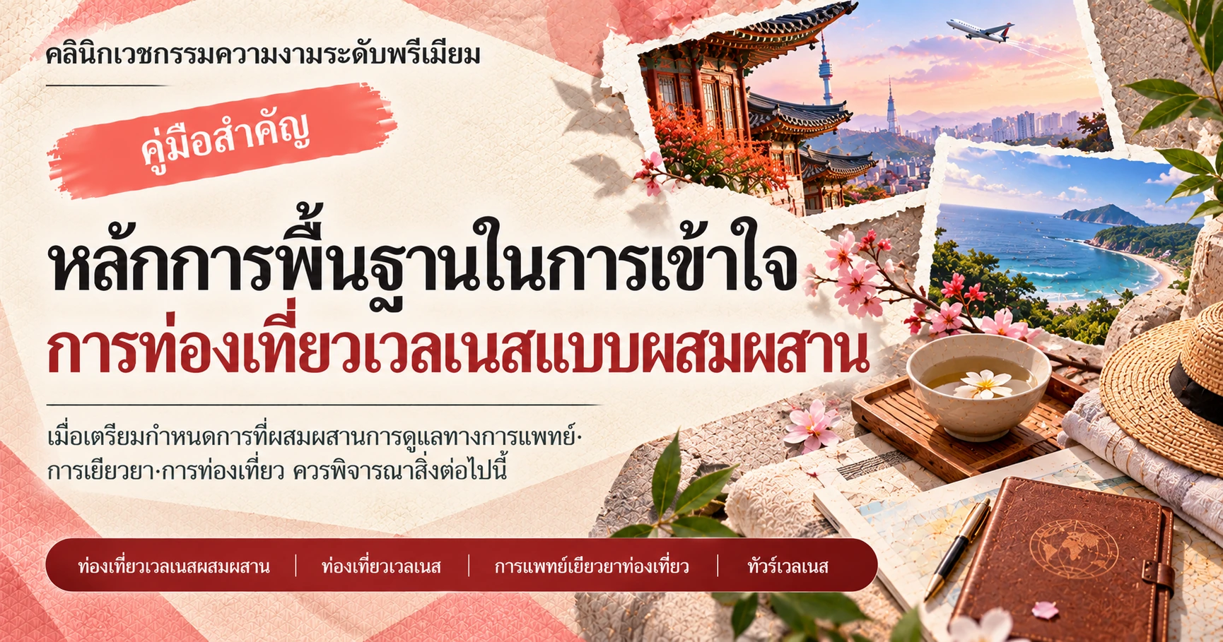 คู่มือการท่องเที่ยวเวลเนสแบบผสมผสาน —— การเตรียมกำหนดการบูรณาการการแพทย์·การเยียวยา·การท่องเที่ยว 3