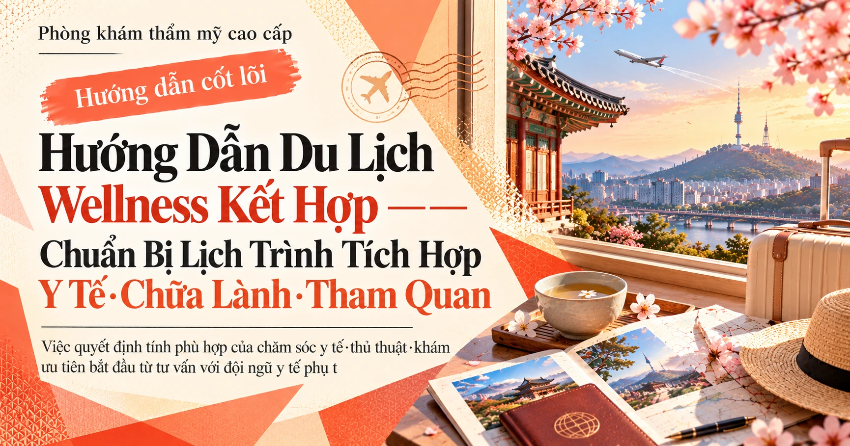 Hướng Dẫn Du Lịch Wellness Kết Hợp —— Chuẩn Bị Lịch Trình Tích Hợp Y Tế·Chữa Lành·Tham Quan