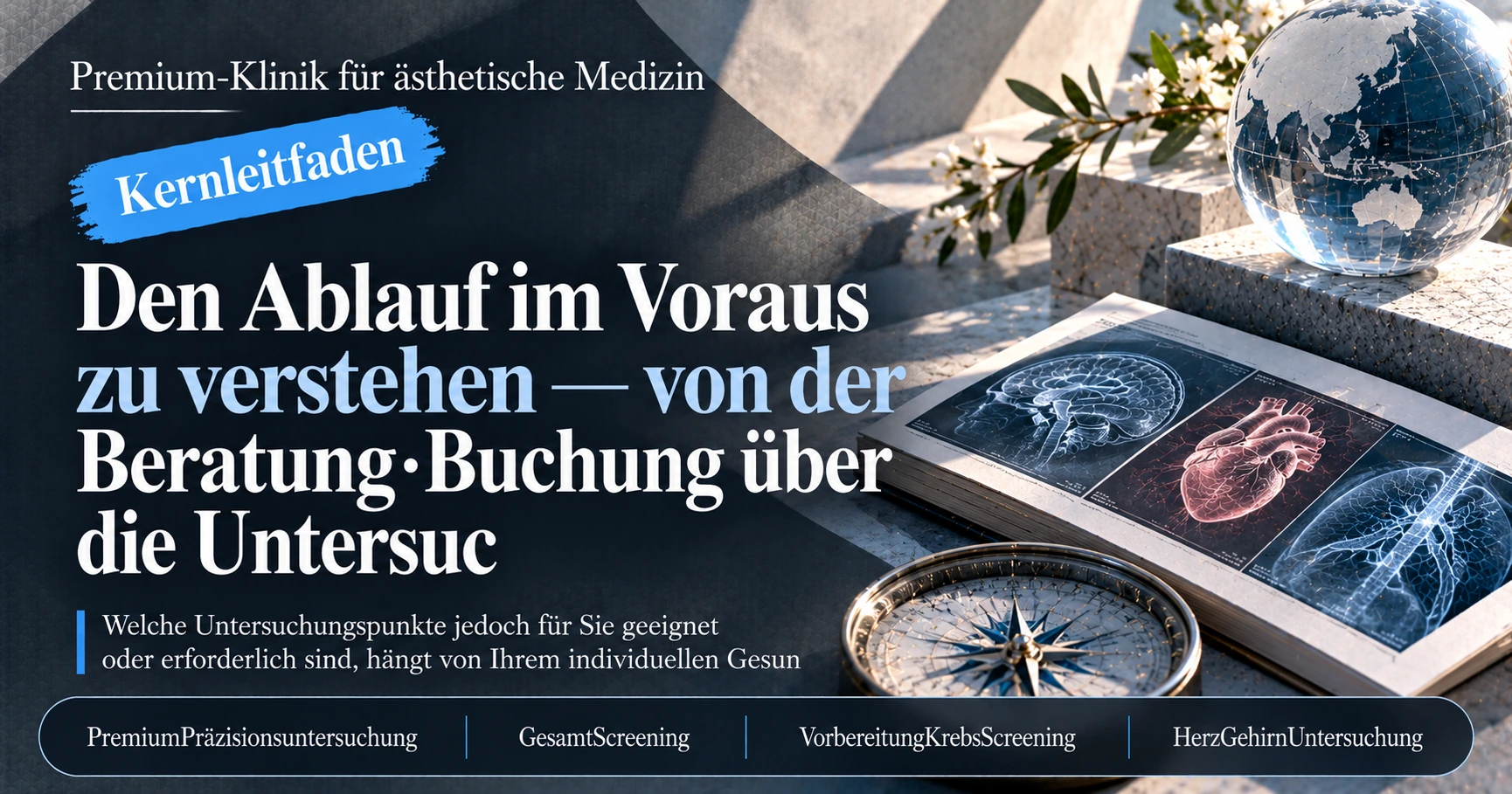 Leitfaden für Premium-Präzisionsuntersuchung —— Vorbereitung des Screenings von Krebs·Herz·Gehirn 2