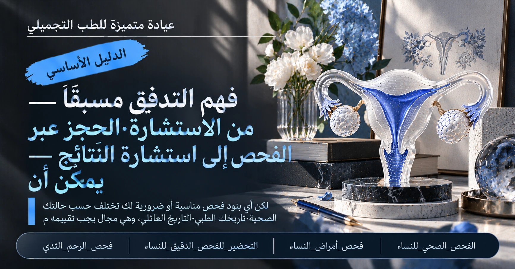 دليل الفحص الصحي للنساء·أمراض النساء —— التحضير للفحص الدقيق للنساء 3