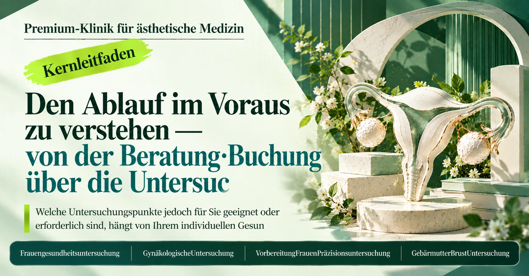 Leitfaden für Frauengesundheitsuntersuchung·Gynäkologie —— Vorbereitung einer Frauen-Präzisionsuntersuchung 3