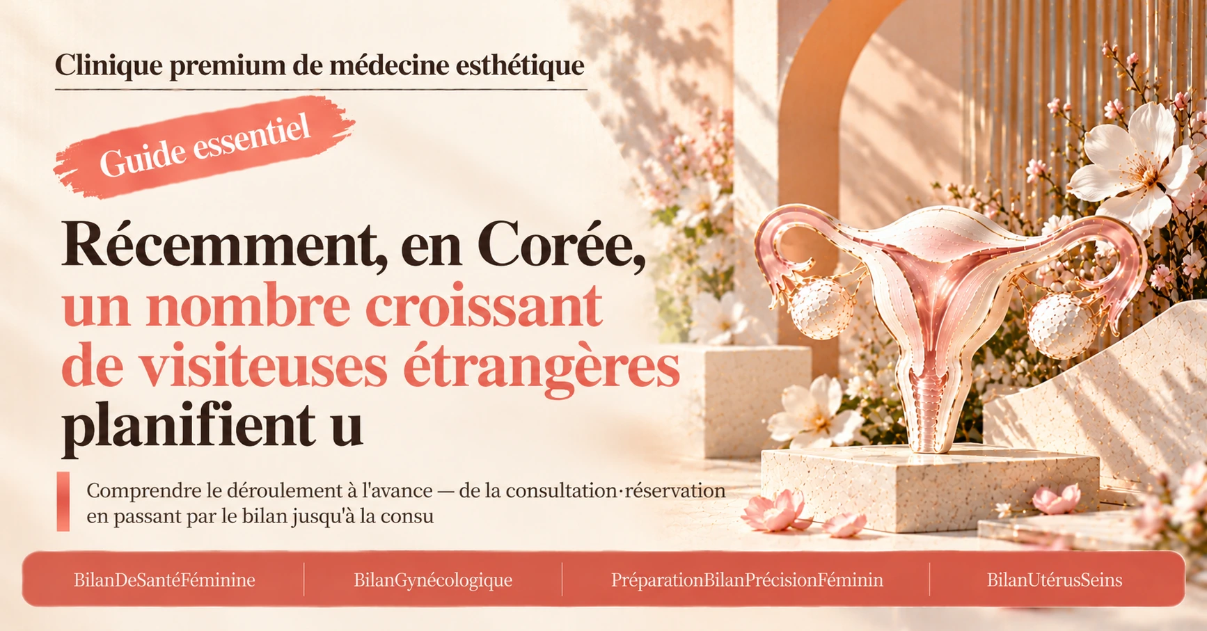 Guide du bilan de santé féminine·gynécologie —— Préparation d'un bilan de précision féminin 3