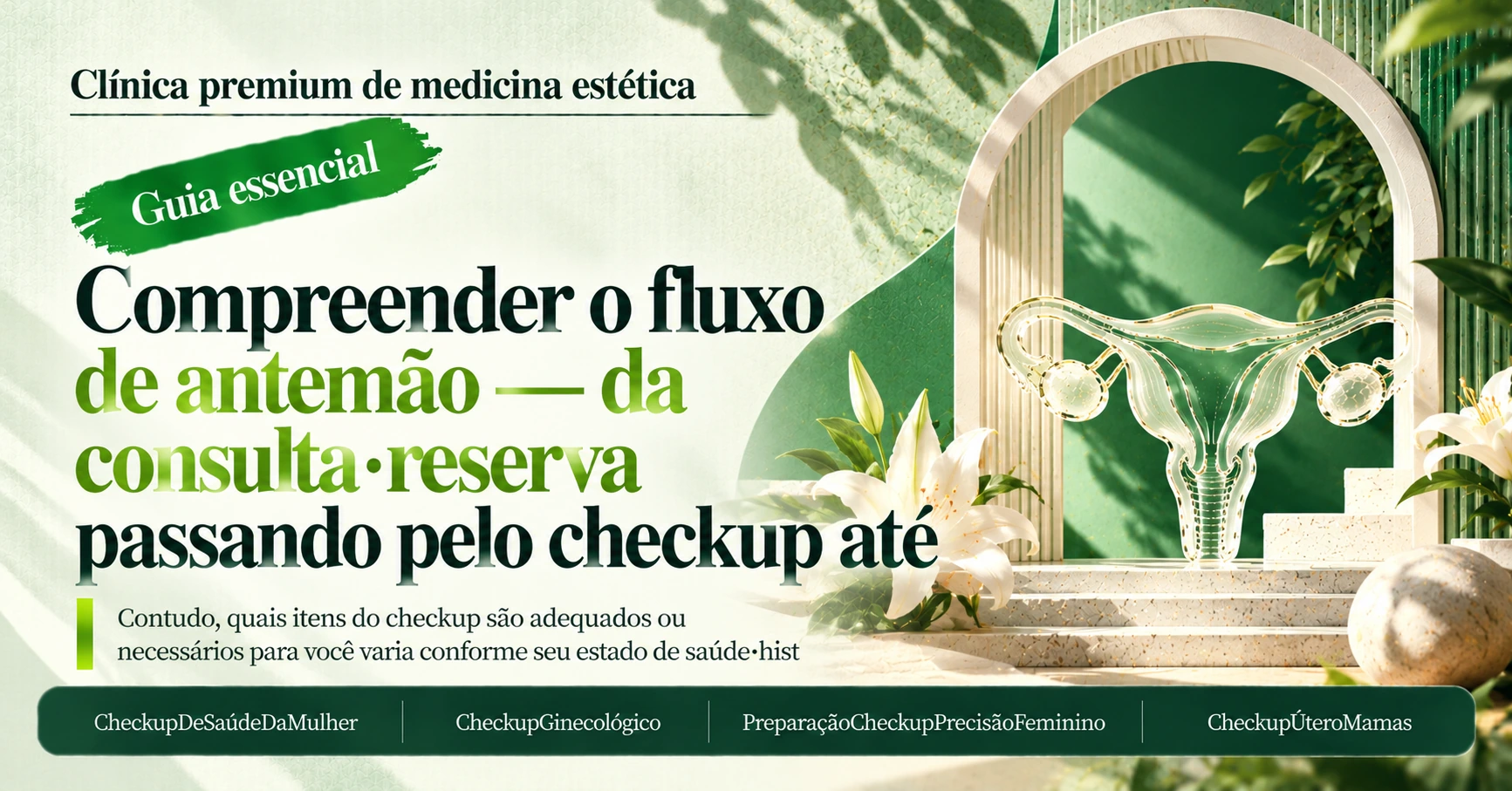 Guia de checkup de saúde da mulher·ginecologia —— Preparação de um checkup de precisão feminino 3