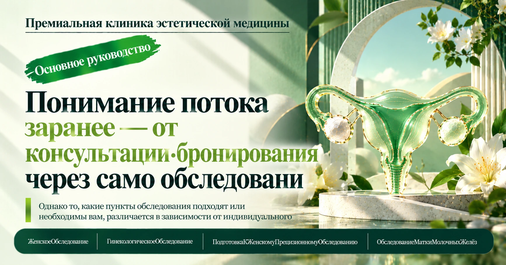 Руководство по женскому обследованию·гинекологии —— Подготовка к женскому прецизионному обследованию 3