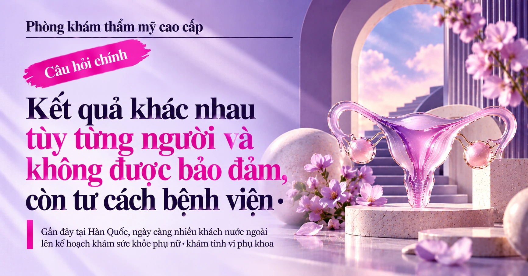 Hướng dẫn Khám sức khỏe Phụ nữ·Phụ khoa —— Chuẩn bị Khám tinh vi cho Phụ nữ 2