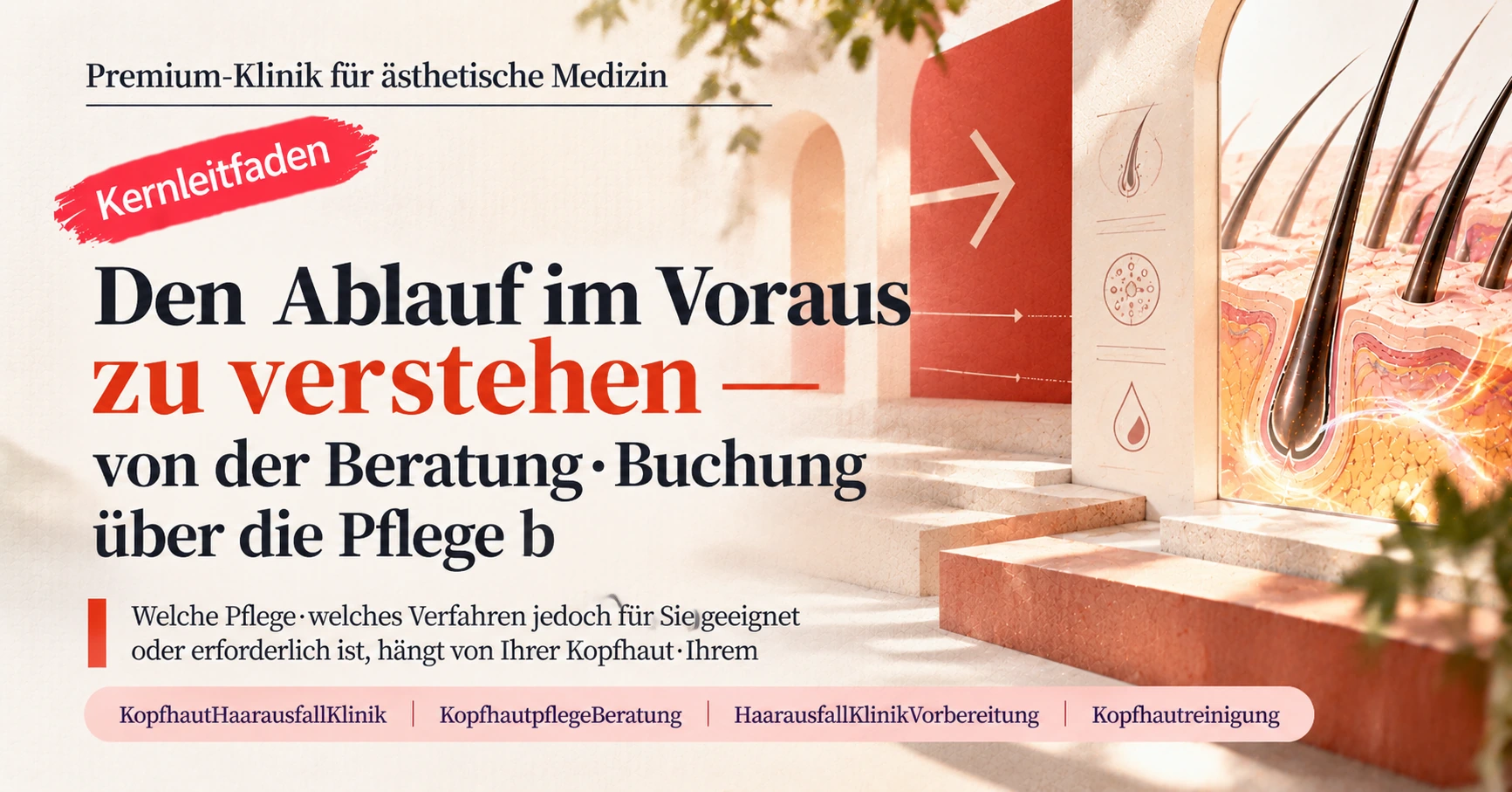 Leitfaden für Kopfhaut·Haarausfall-Klinik —— Vorbereitung einer Kopfhautpflege-Beratung 3