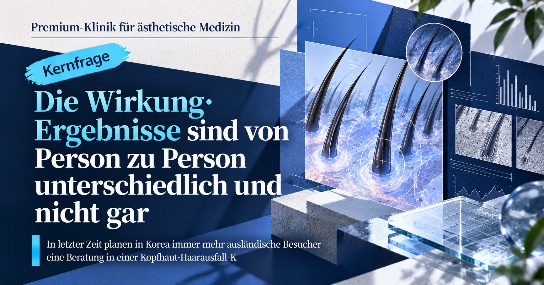 Leitfaden für Kopfhaut·Haarausfall-Klinik —— Vorbereitung einer Kopfhautpflege-Beratung 2