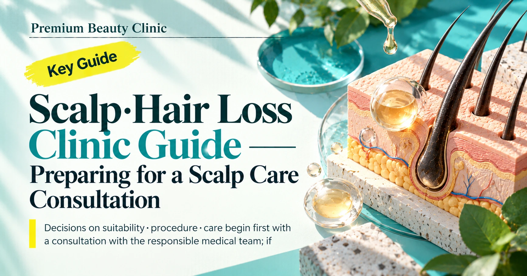 Scalp·Hair Loss Clinic Guide —— Preparing for a Scalp Care Consultation 1