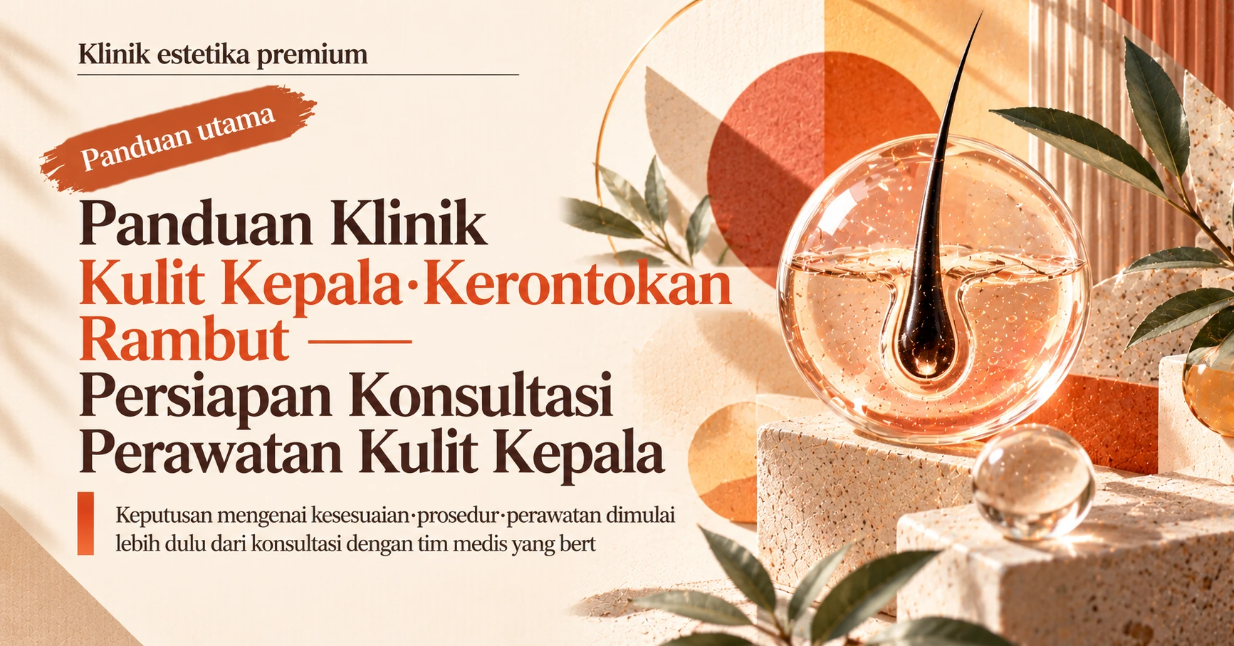 Panduan Klinik Kulit Kepala·Kerontokan Rambut —— Persiapan Konsultasi Perawatan Kulit Kepala 1