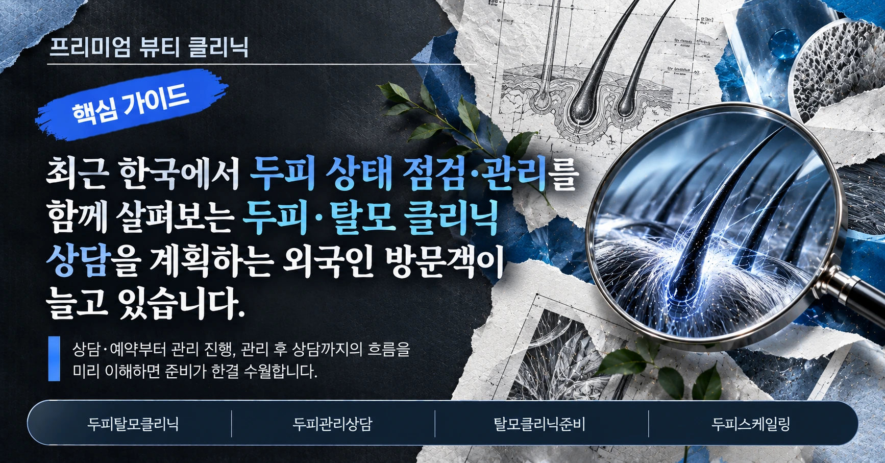 두피·탈모 클리닉 가이드 — 두피 관리 상담 준비 3
