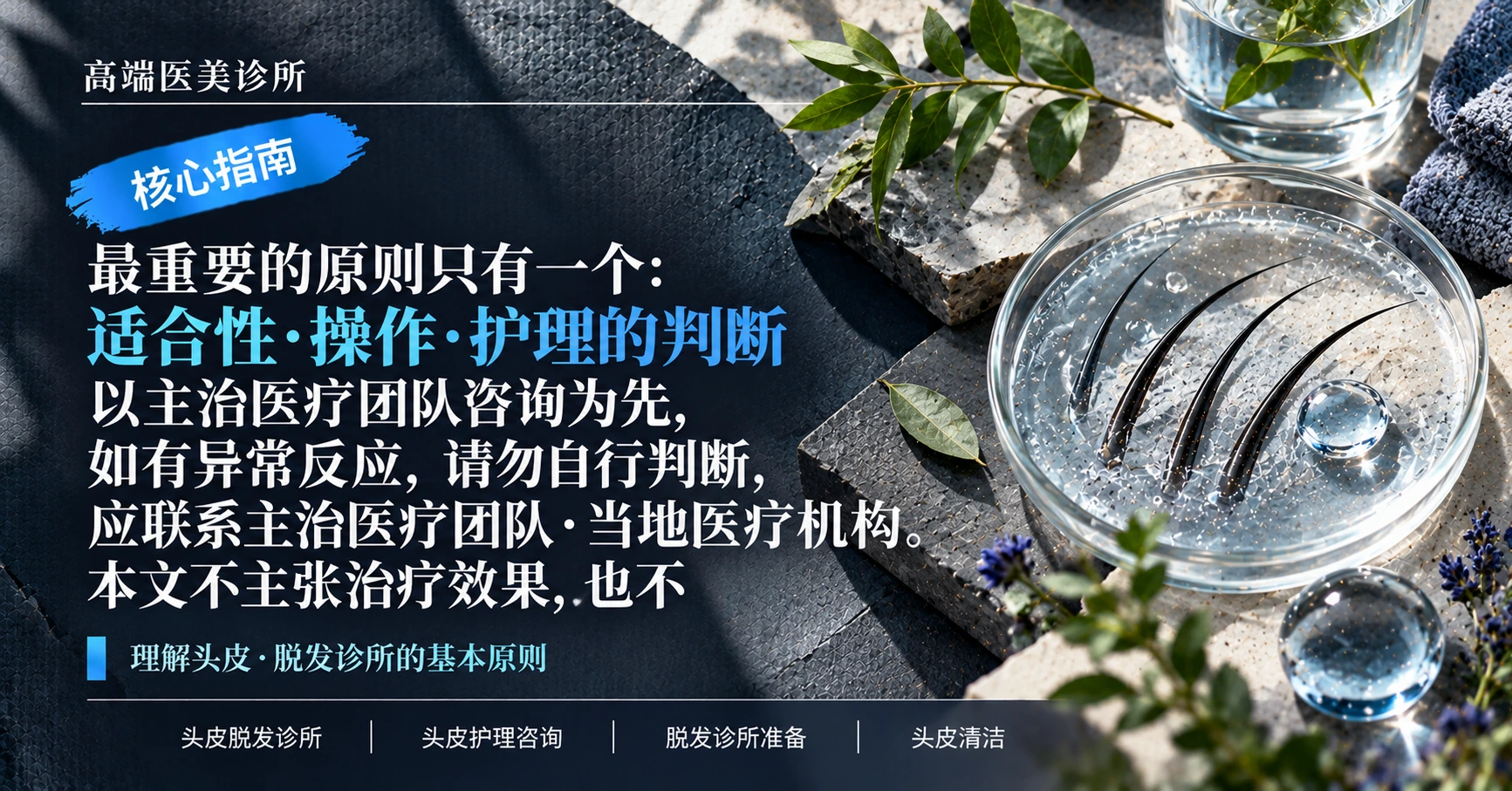 头皮·脱发诊所指南 —— 头皮护理咨询准备 3