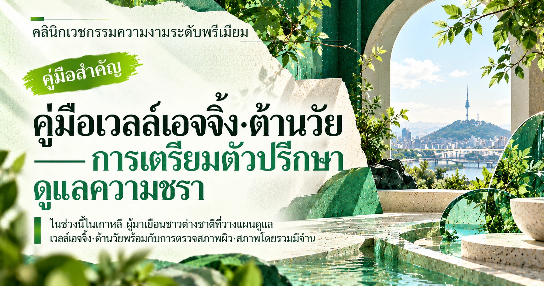 คู่มือเวลล์เอจจิ้ง·ต้านวัย —— การเตรียมตัวปรึกษาดูแลความชรา