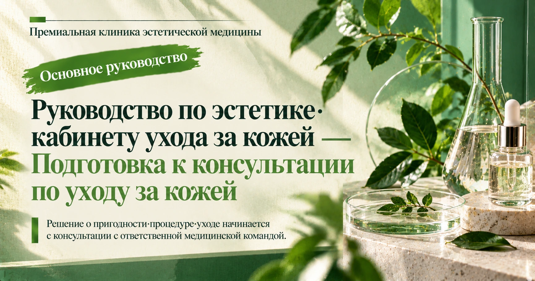 Руководство по эстетике·кабинету ухода за кожей —— Подготовка к консультации по уходу за кожей