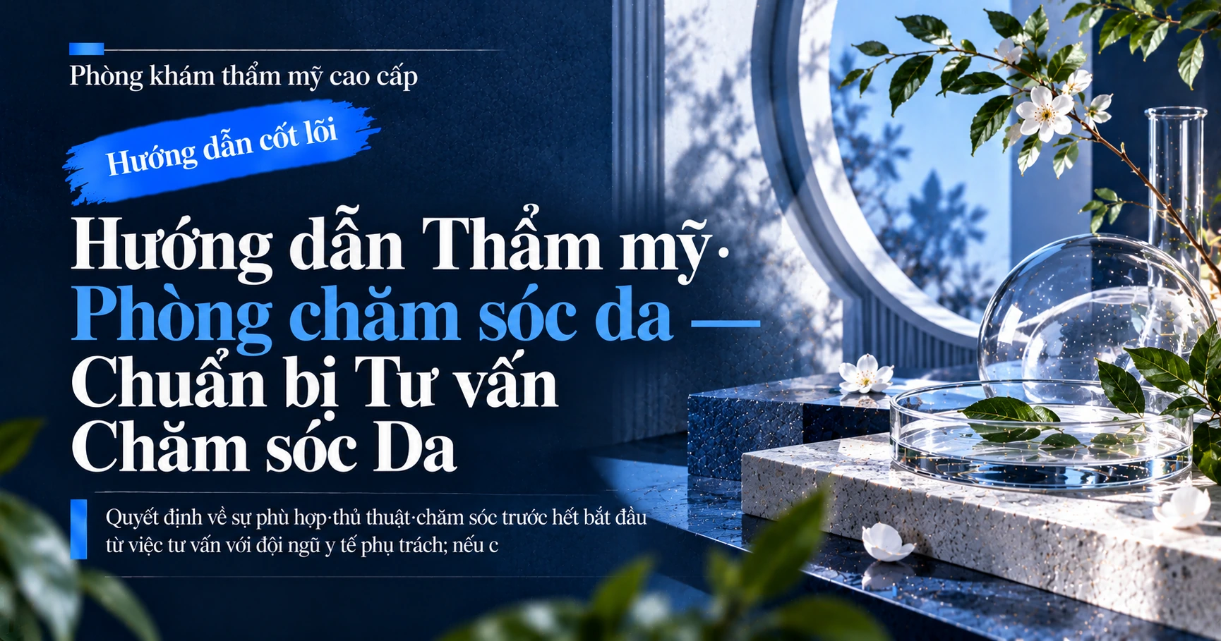 Hướng dẫn Thẩm mỹ·Phòng chăm sóc da —— Chuẩn bị Tư vấn Chăm sóc Da