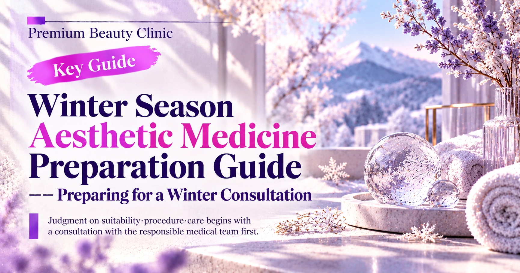 Winter Season Aesthetic Medicine Preparation Guide —— Preparing for a Winter Consultation
