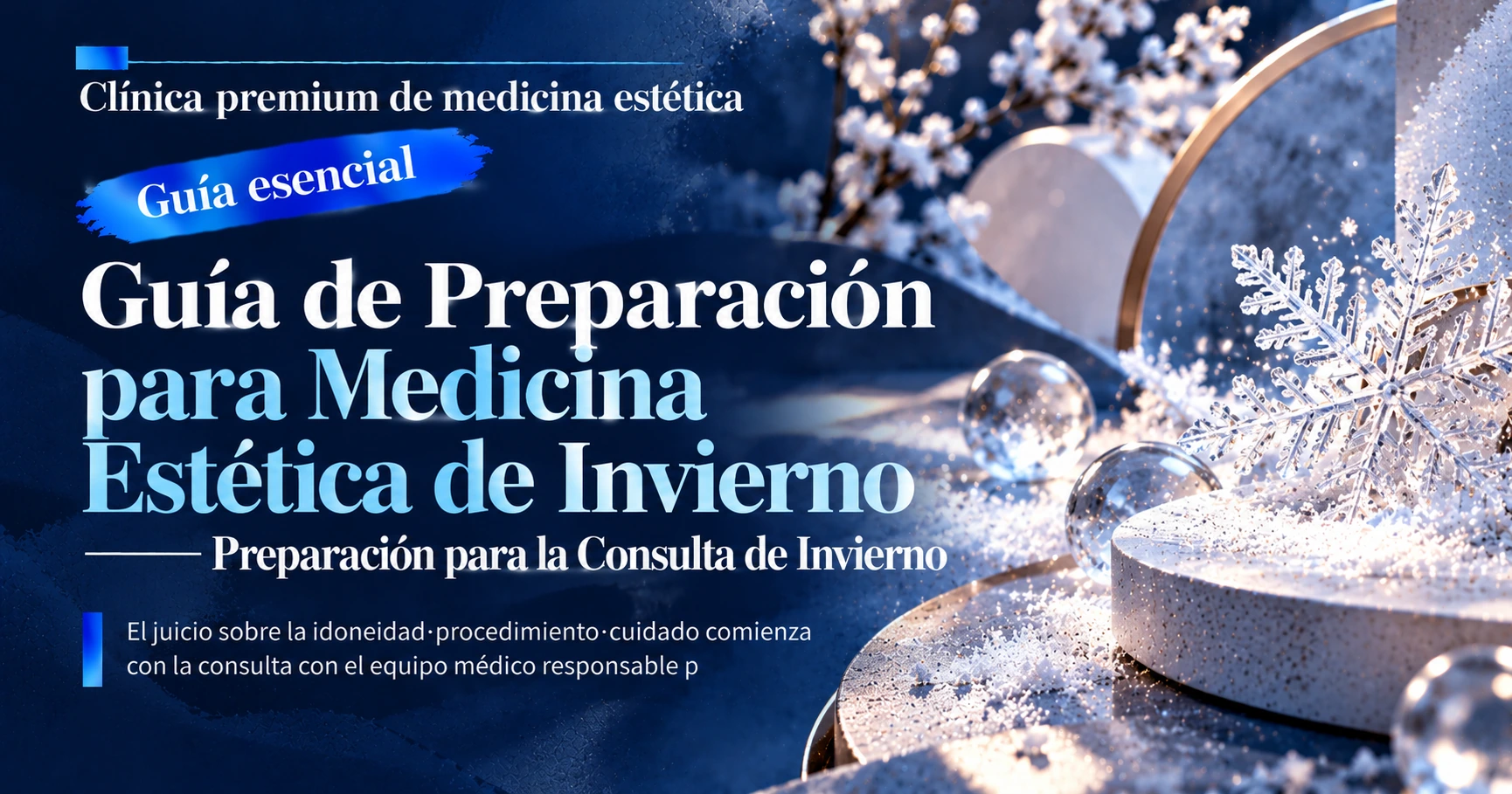 Guía de Preparación para Medicina Estética de Invierno —— Preparación para la Consulta de Invierno