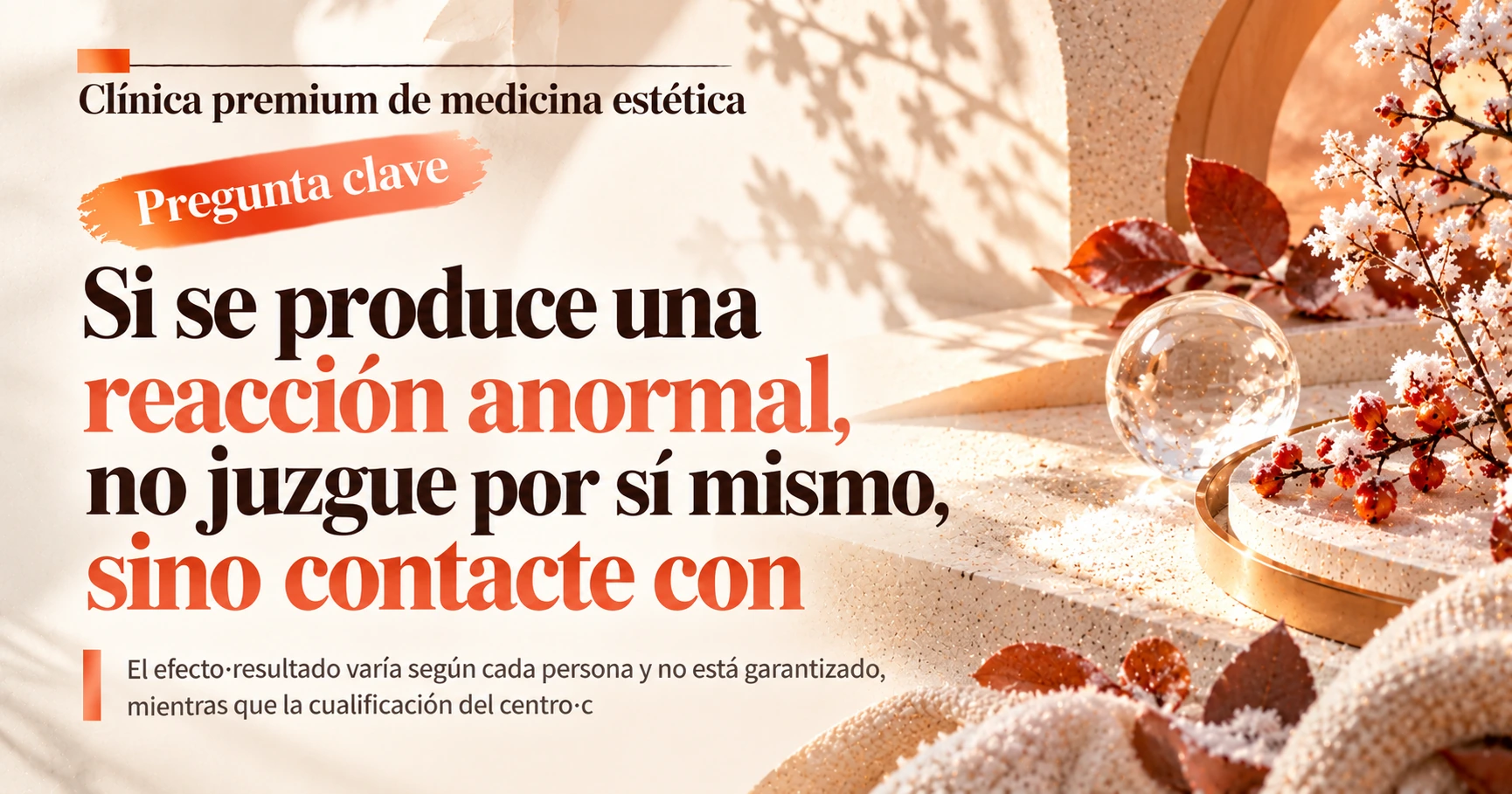 Guía de Preparación para Medicina Estética de Invierno —— Preparación para la Consulta de Invierno 2