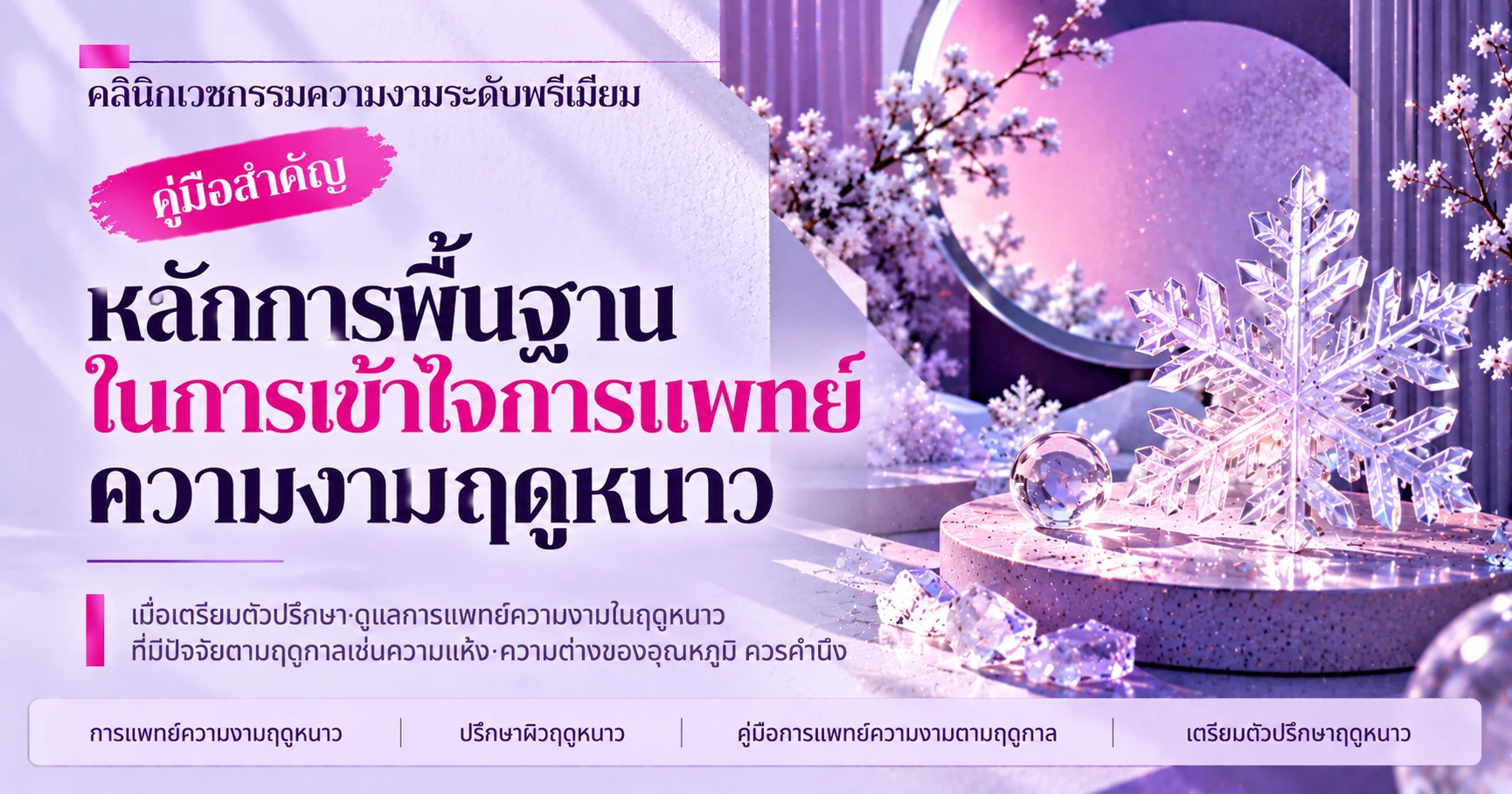 คู่มือการเตรียมตัวการแพทย์ความงามฤดูหนาว —— การเตรียมตัวปรึกษาในฤดูหนาว 3