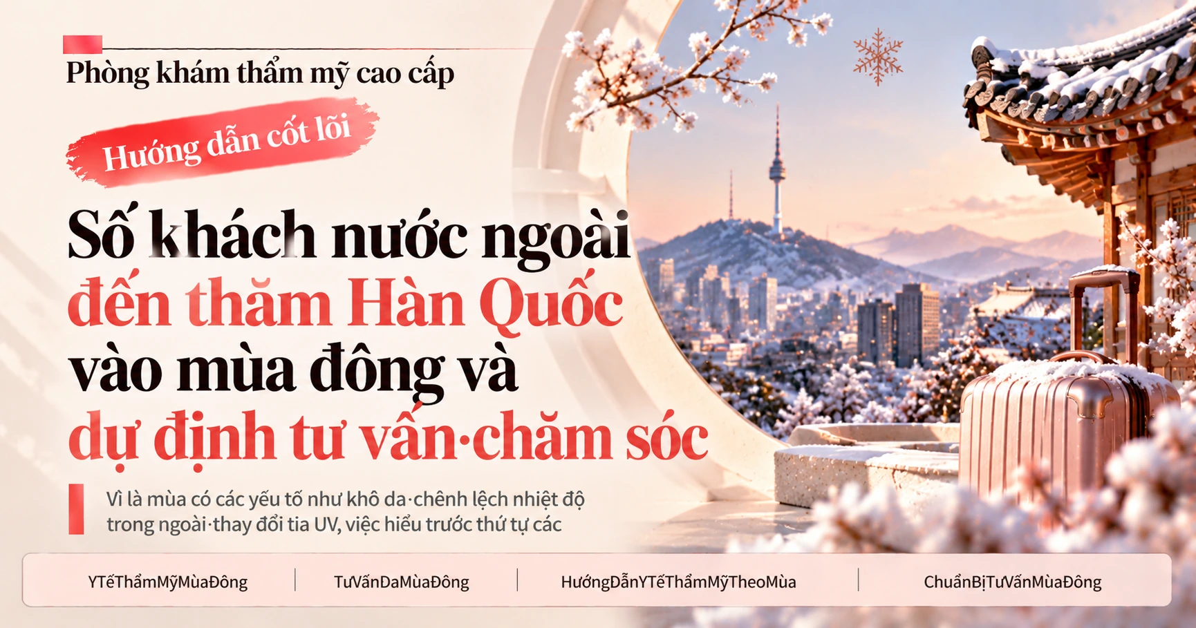 Hướng dẫn Chuẩn bị Y tế Thẩm mỹ Mùa Đông —— Chuẩn bị Tư vấn Mùa Đông 3