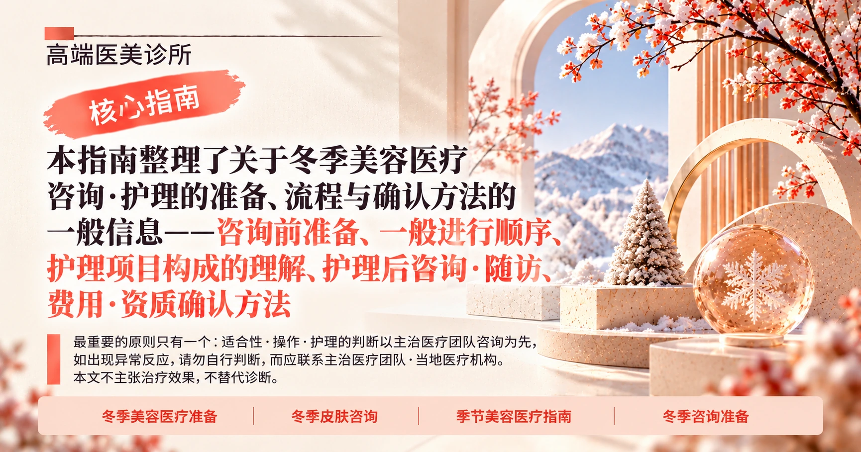 冬季美容医疗准备指南 —— 冬季咨询准备 3